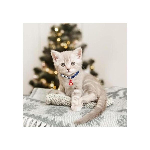 HACRAHO Collar de gato con campana 1 paquete de 1 collar
