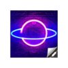 Lumoonosity Planet Neon Sign LED Planet Light LED Neon_1