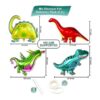 Globos grandes de dinosaurio para fiesta de cumpleaños 51_4