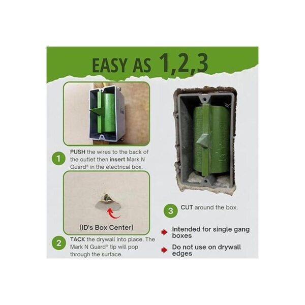 Mark N Guard by Buddy Tools LLC Marcador de salida para_2
