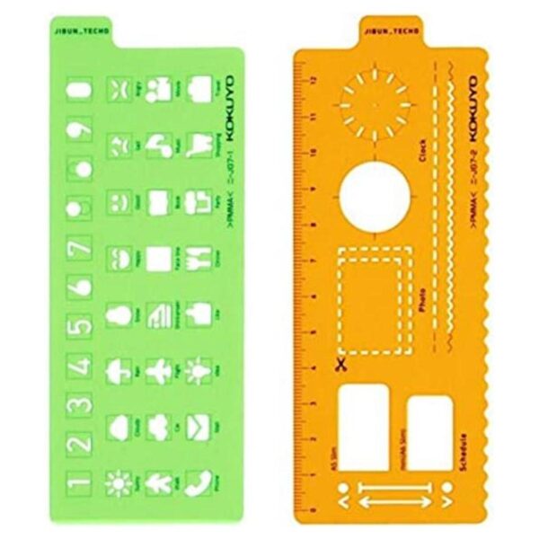 Kokuyo Jibun Techo Plantilla de plantilla icono Ver._1