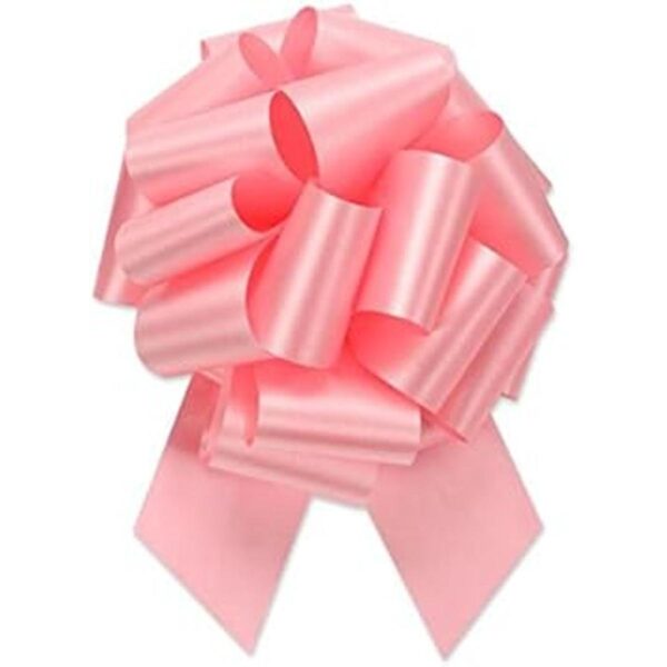 Lazos extra grandes de color rosa claro 8 pulgadas de_3