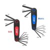Juego de llaves hexagonales plegables InPower Allen Juego_2