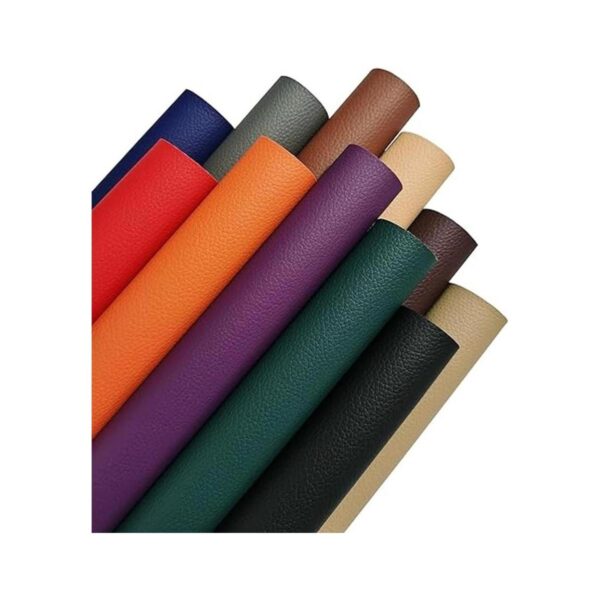 OZXCHIXU 24 hojas de cuero sintético 24 piezas de colores