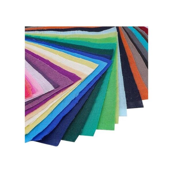 Konsait 100 piezas de tela de algodón multicolor de 4 x 4_5
