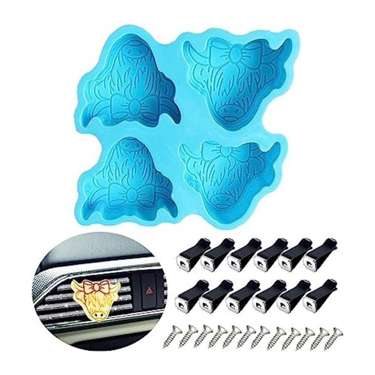Moldes de silicona para frescos molde de frescor de coche