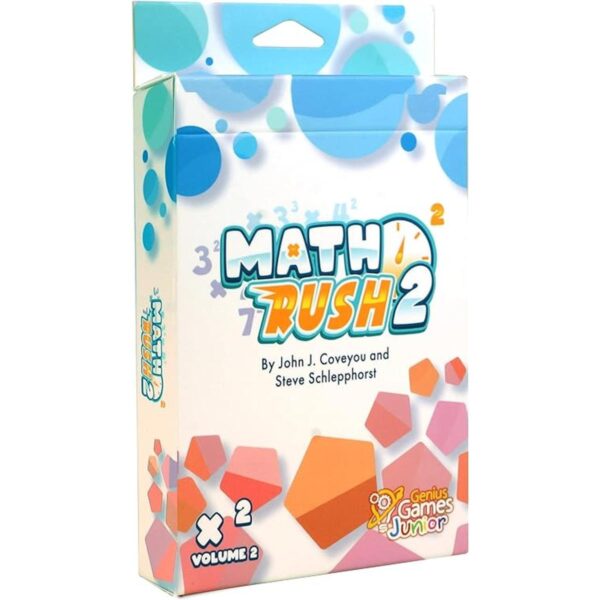 Genius Games Math Rush 2 Multiplication Exponents Un_1