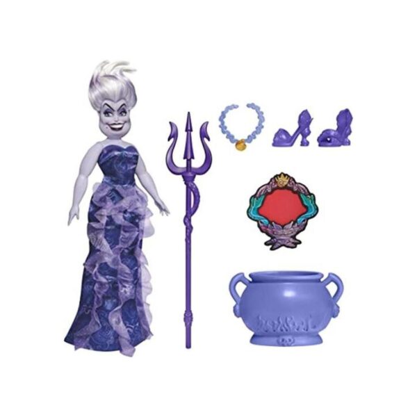 Disney Villains Ursula Muñeca de moda accesorios y ropa_1