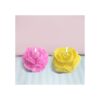 Molde de silicona de 4 piezas en 3D con flor de rosa