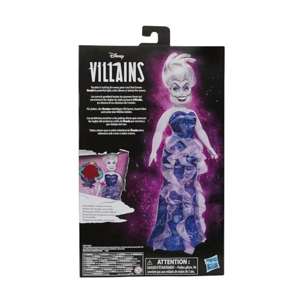 Disney Villains Ursula Muñeca de moda accesorios y ropa_3
