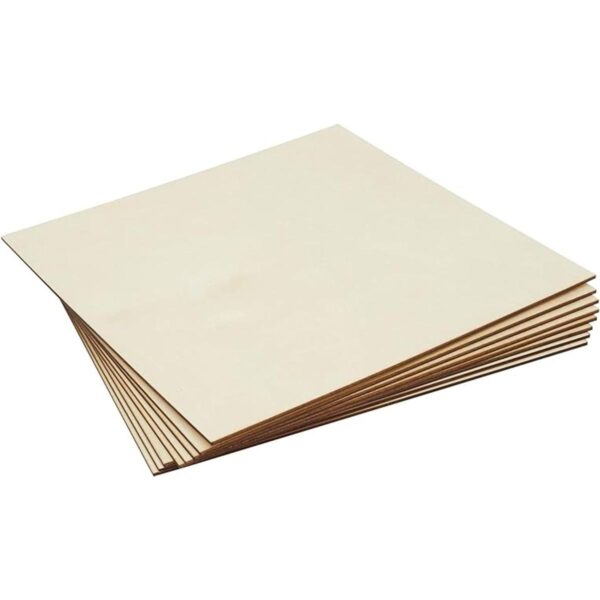 Paneles de madera de 12 x 12 pulgadas hojas de madera