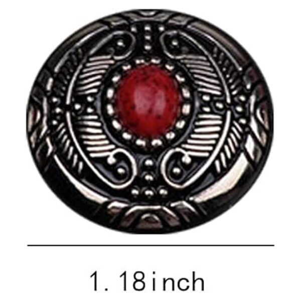 Duolai 10pcs imitación turquesa ojo demonio artesanía_2