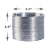 Just Play Slinky original gigante resorte que camina de_3