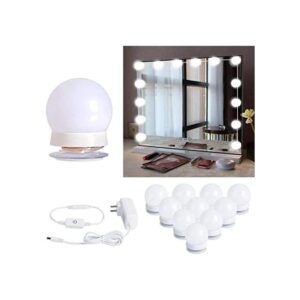 Luces de espejo para tocador de maquillaje iluminación de_1
