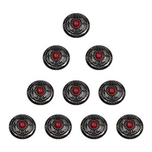 Duolai 10pcs imitación turquesa ojo demonio artesanía_1