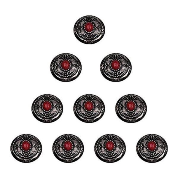 Duolai 10pcs imitación turquesa ojo demonio artesanía_1