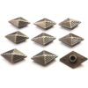 Duolai 30 piezas de forma de diamante simple tallar_4
