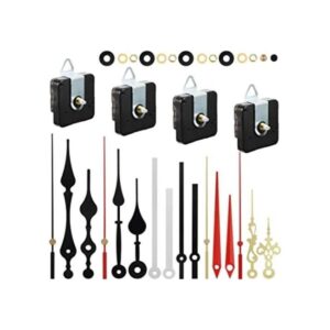 4 piezas de cuarzo DIY reloj de pared mecanismo de