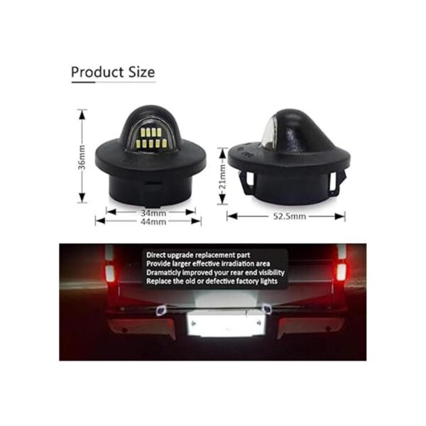 DLumina Conjunto de luces LED para placa de matrícula_6