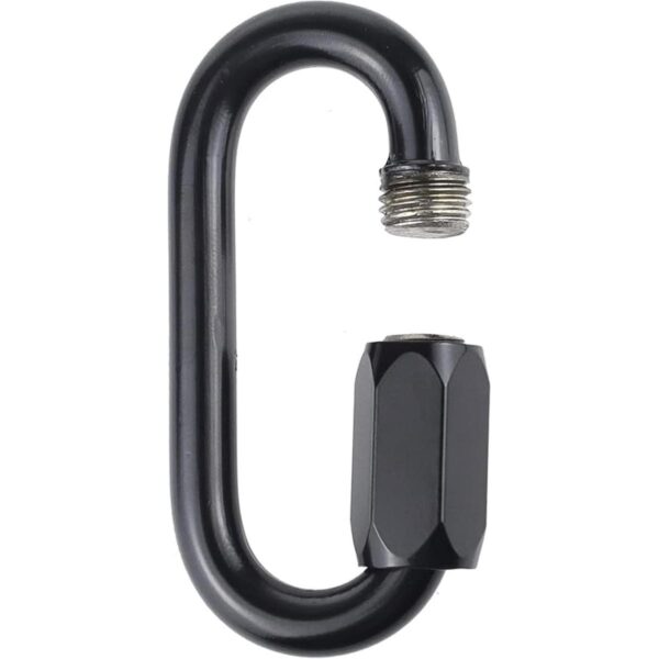 IEBUOBO Mosquetón ovalado de acero inoxidable de 0.6 in_4