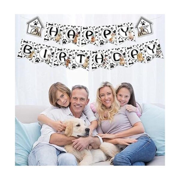 PIXHOTUL Suministros para fiesta de perro Vajilla