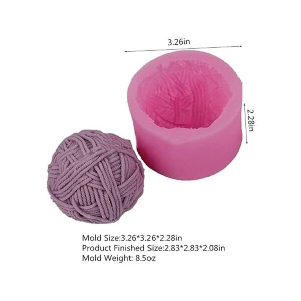 Molde de silicona para hacer punto en 3D para hacer punto