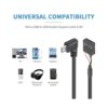 Duttek Cable de cabecera micro USB a placa base cable USB_3