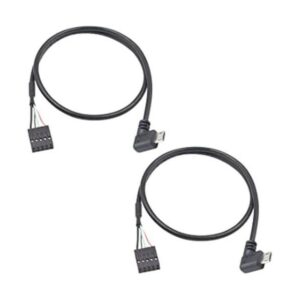 Duttek Cable de cabecera micro USB a placa base cable USB_1