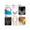 Cridoz Anillos de salto para hacer joyas 2340 piezas de