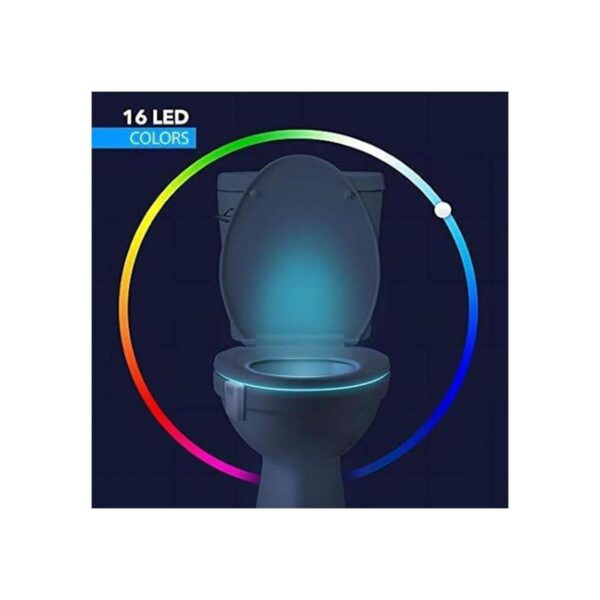 Chunace Luz nocturna recargable para inodoro 16 luces LED_4