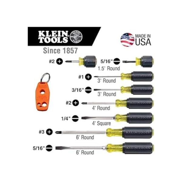 Klein Tools 6004 desarmador con punto y mango cuadrados_3
