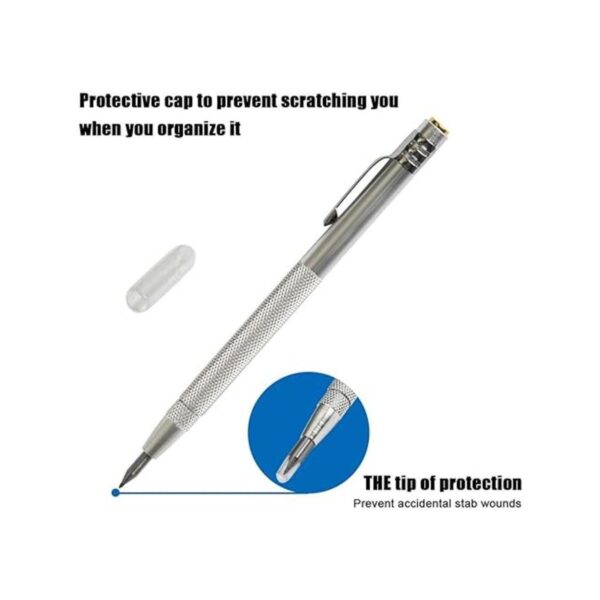 Lapicera de aluminio con punta de carburo de tungsteno IMT