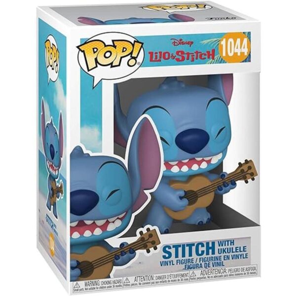 Funko Pop Disney Lilo Stitch puntada con ukelele_2