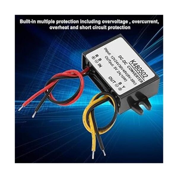 Convertidor DCDC de 48 V reductor a 5 V 2 A convertidor_3