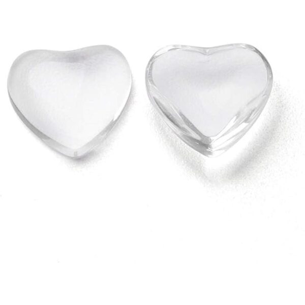 Craftdady 200 cabujones de cristal transparente con forma_2