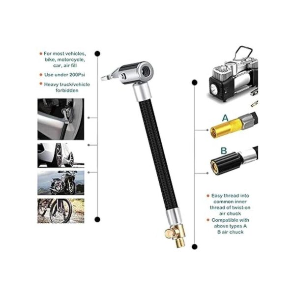KEWAYO Adaptador de manguera de inflado de aire para_2