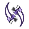 Paquete con 2 cables USB C de 6.6 pies Nylon trenzado_1