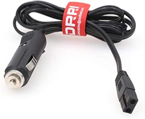 DRRI Mini refrigerador de 12 V CC 2 pines cable de_1