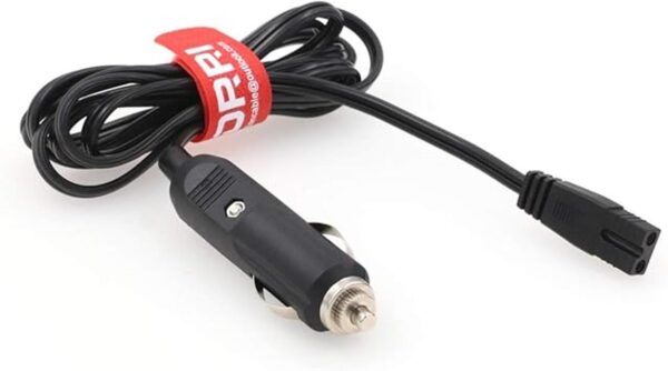 DRRI Mini refrigerador de 12 V CC 2 pines cable de_2