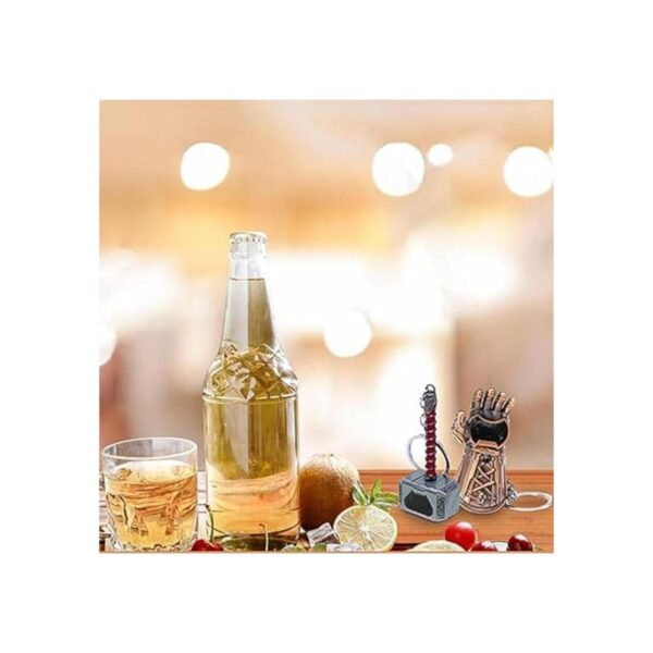 Nidavellir 2Pack Hammer Keychain Bottle Opener and Glove