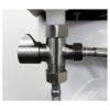 Luxe Bidet Adaptador en T de metal con válvula de apagado_6