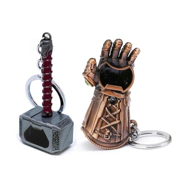 Nidavellir 2Pack Hammer Keychain Bottle Opener and Glove