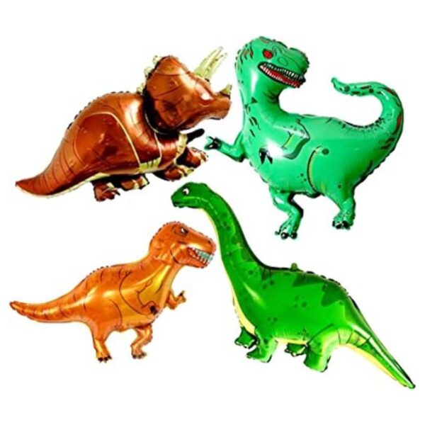 Juego de globos gigantes de dinosaurio de 51 pulgadas_1
