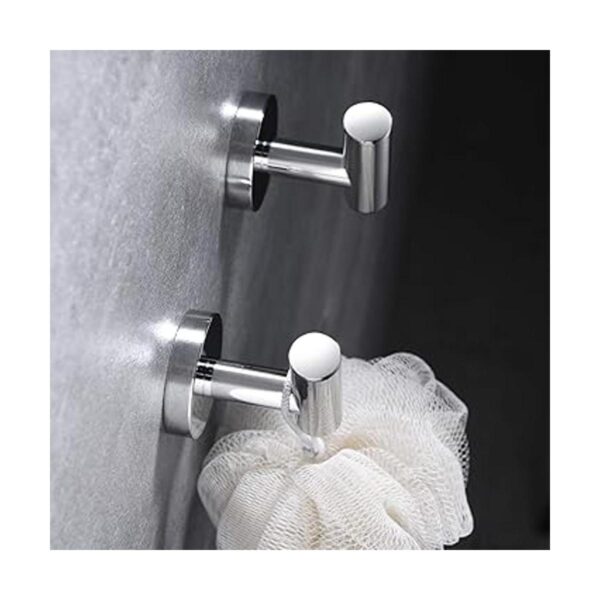 Hoooh Gancho para toallas de baño acero inoxidable