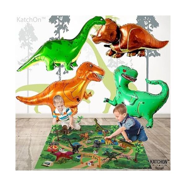 Juego de globos gigantes de dinosaurio de 51 pulgadas_6
