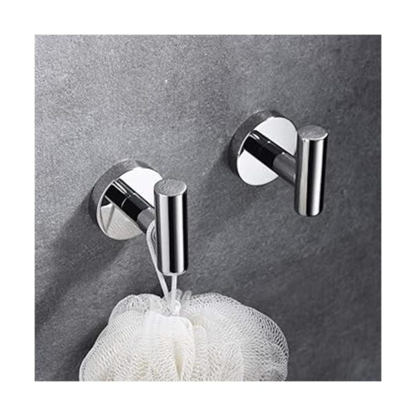 Hoooh Gancho para toallas de baño acero inoxidable