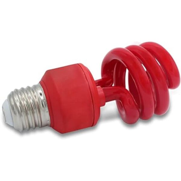 Lumenivo Bombilla roja CFL en espiral de 13 W bombilla_3