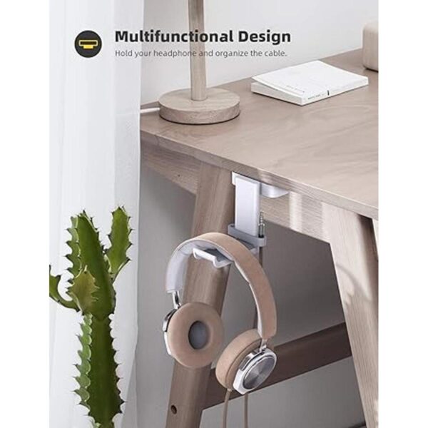 Lamicall Headphone Stand Headset Hanger 360 Degree_2