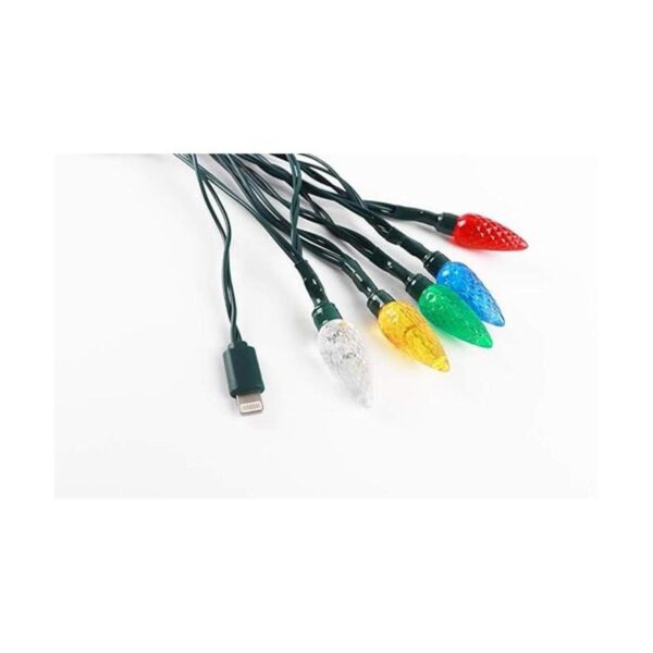 Lymonflyy Cable de carga de teléfono de luz LED de Navidad_3