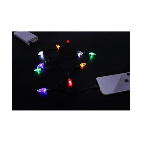 Lymonflyy Cable de carga de teléfono de luz LED de Navidad_4